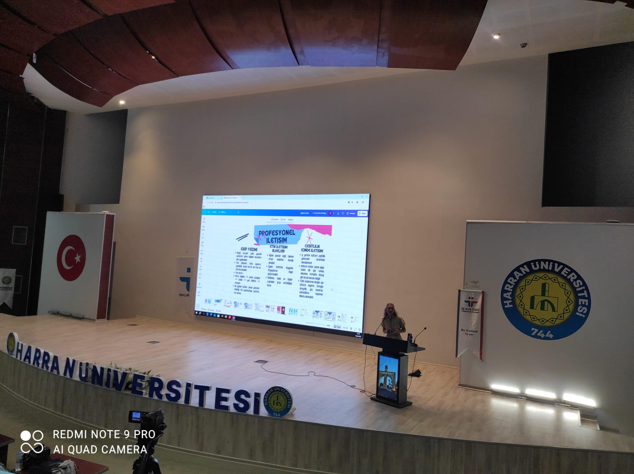 ÖĞRENCİLERİMİZE İŞKUR GENÇLİK PROGRAMI KAPSAMINDA KİŞİLER ARASI İLETİŞİM VE İŞKUR GENÇLİK PROGRAMININ TANITIMINA YÖNELİK EĞİTİM VERİLDİ.